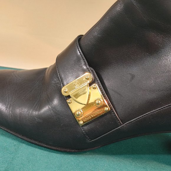 LOUIS VUITTON COPENHAGEN ANKLE BOOTS - Picture 2 of 14